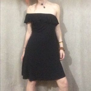 Little Black (off shoulder) Dress